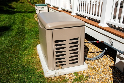 Standby generator installation in Cape Elizabeth, ME