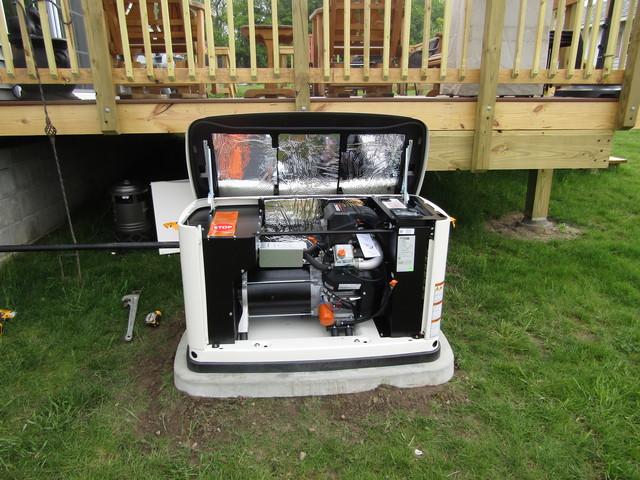 Standby generator installation by an electrician serving Biddeford and Old Orchard Beach, ME