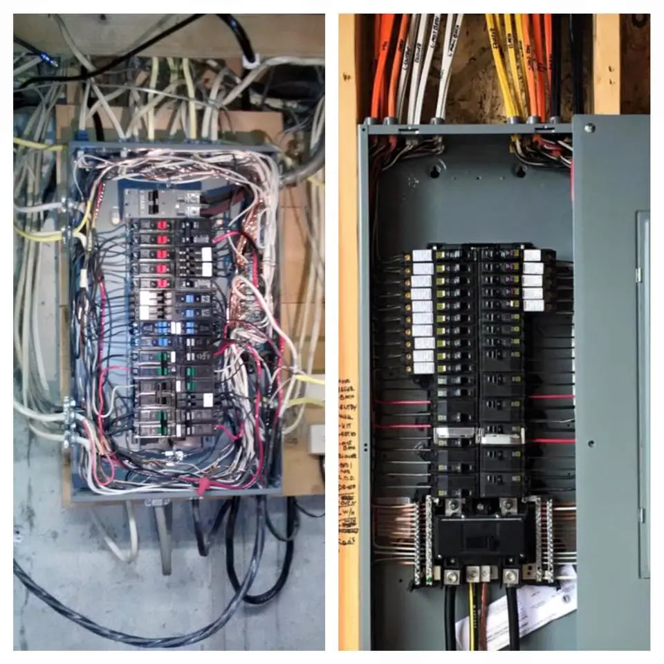 Electrical panel upgrade in an older Biddeford, ME home