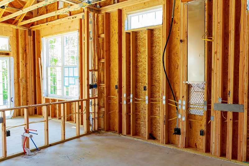 New construction wiring in Scarborough, ME by Simply Electric
