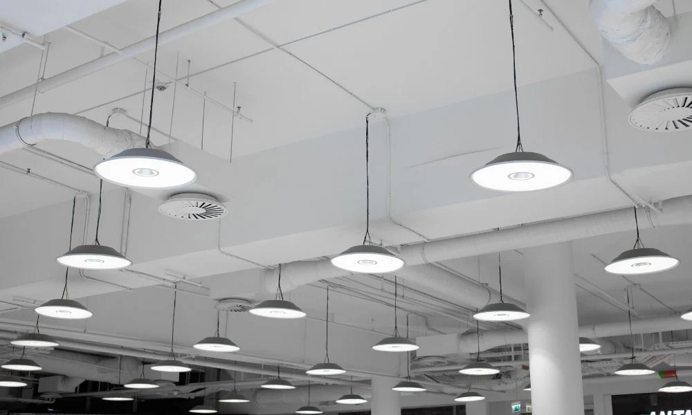 Commercial electrical work near the Maine Mall in South Portland, ME