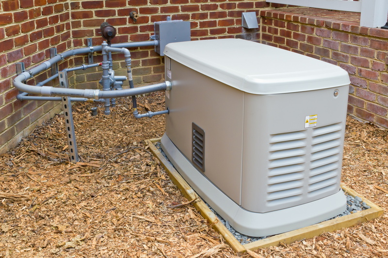 Standby generator installation by an electrician serving Scarborough, ME
